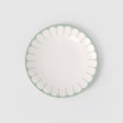 Set 6 piatti piani Fleur Vert Villeroy & Boch porcellana bordo verde