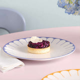 VILLEROY & BOCH Fleur Bleu Piatto Piano Set 6 Pezzi 27cm Blu Porcellana