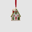 Casetta di Natale EDG in resina decorativa 11 cm