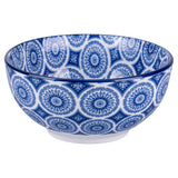 VILLA D'ESTE HOME TIVOLI Confusion Blue Blu Ciotola Set 3 Pezzi 15cm Porcellana