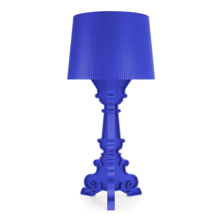 Lampada da tavolo Bourgie Kartell in policarbonato blu opaco 78 cm
