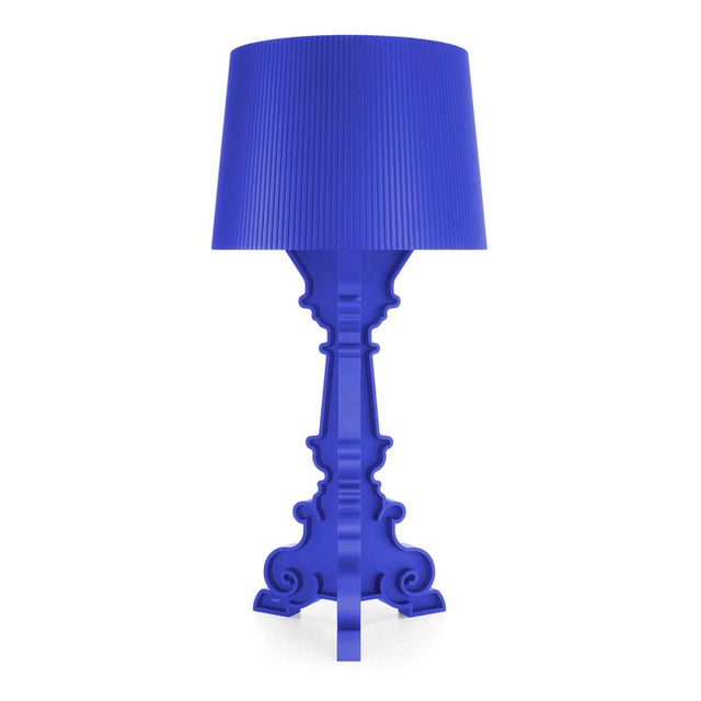 Lampada da tavolo Bourgie Kartell in policarbonato blu opaco 78 cm