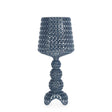Lampada da tavolo Mini Kabuki Kartell in policarbonato azzurro 70 cm