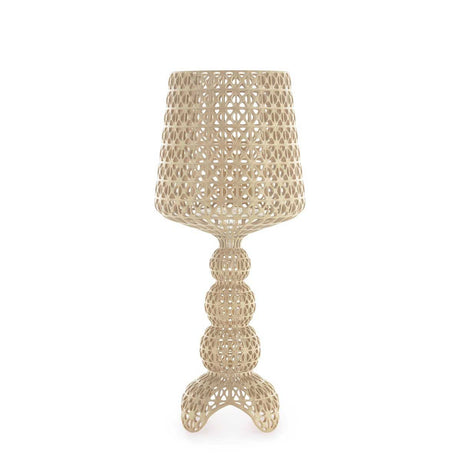 Lampada da tavolo Mini Kabuki Kartell in policarbonato beige 70 cm