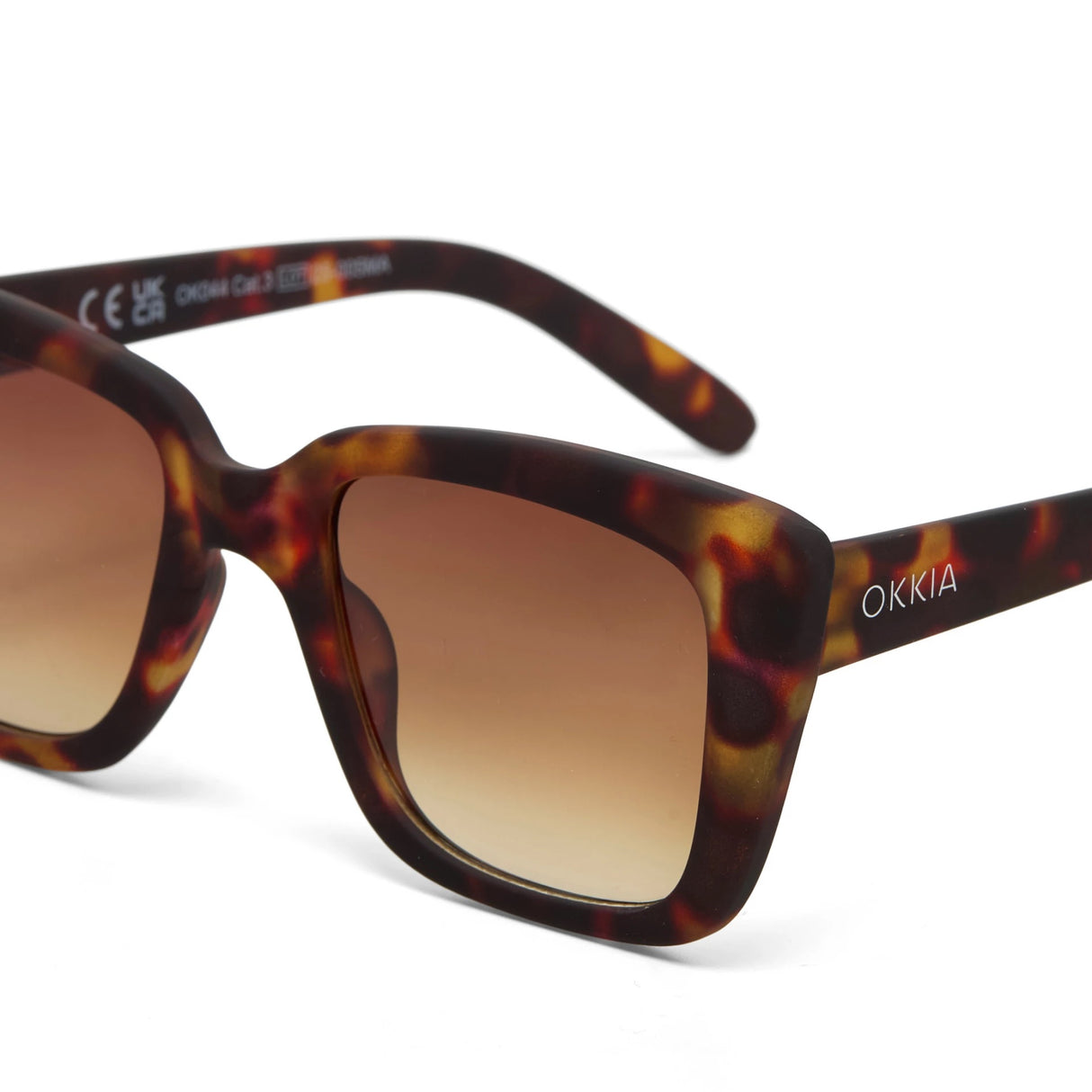 OKKIA Elba Occhiali da Sole Donna Classic Avana
