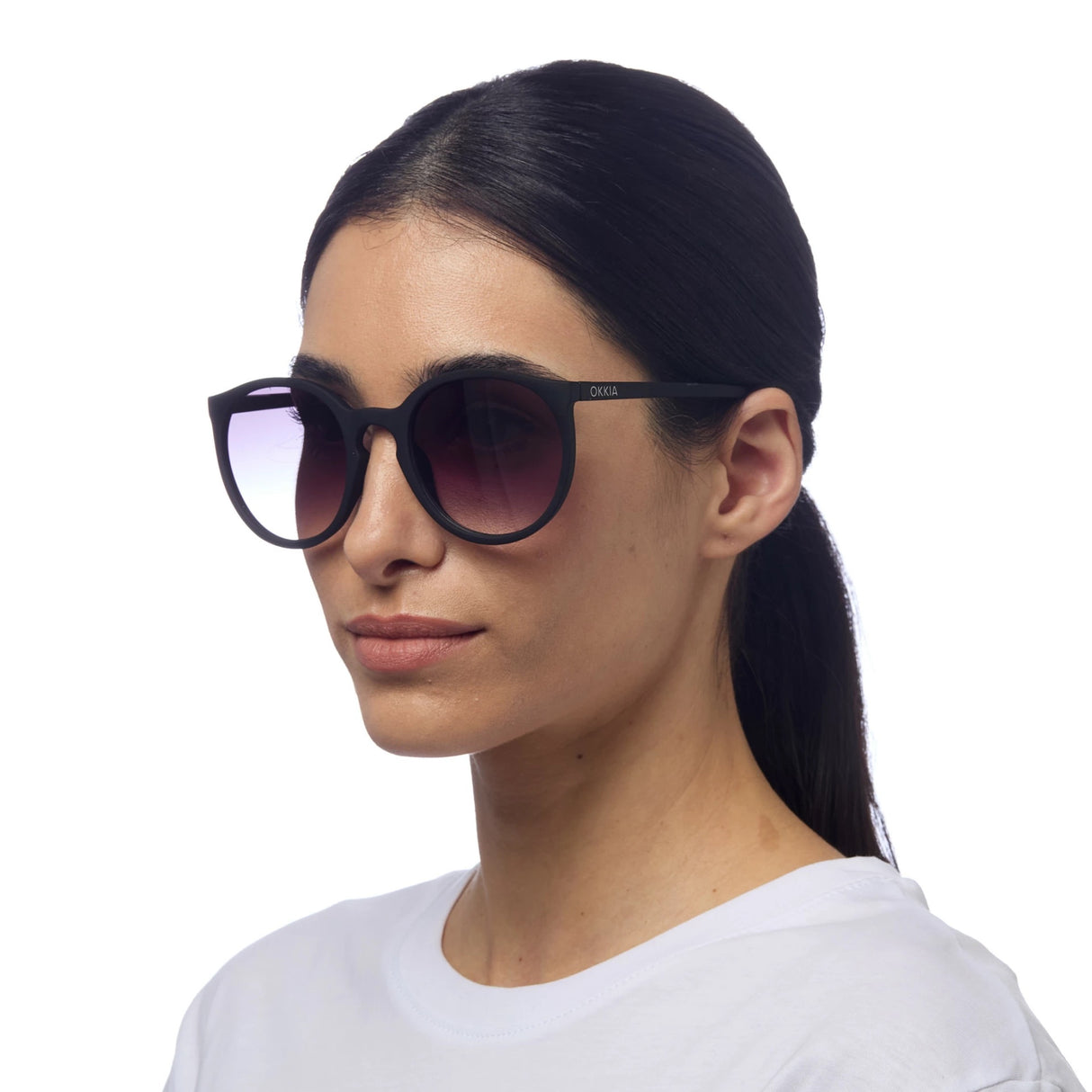 OKKIA Berlino Occhiali da Sole Donna Nero
