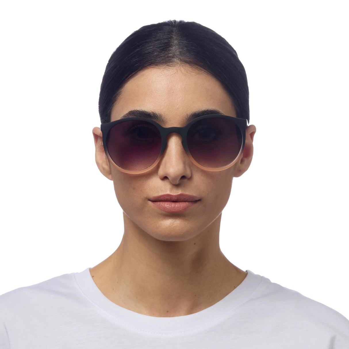 OKKIA Berlino Occhiali da Sole Donna Nero Rosa
