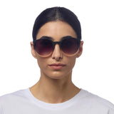 OKKIA Berlino Occhiali da Sole Donna Nero Rosa