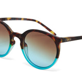 OKKIA Berlino Occhiali da Sole Donna Avana Blu