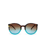 OKKIA Berlino Occhiali da Sole Donna Avana Blu