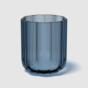 Vaso Fleur Villeroy & Boch in vetro blu altezza 15 cm