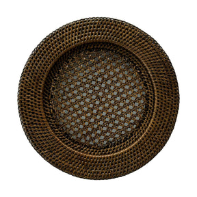 Sottopiatto Botanio La Porcellana Bianca in rattan intrecciato 32 cm