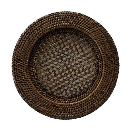 Sottopiatto Botanio La Porcellana Bianca in rattan intrecciato 32 cm