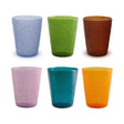 Set 6 bicchieri acqua Memento Synth in plastica colorata 330 ml
