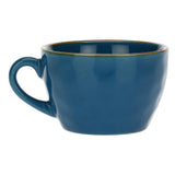ROSE & TULIPANI Concerto Tazza Colazione Blu Avio 420ml Stoneware