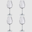 Set 4 calici vino Rose Garden Villeroy & Boch in cristallo 200 ml