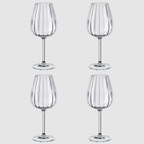 Set 4 calici vino Rose Garden Villeroy & Boch in cristallo 200 ml