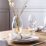 VILLEROY & BOCH Rose Garden Bicchiere Calice Vino Bianco Set 4 Pezzi 120ml Cristallo Ottico