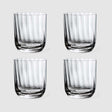 Set 4 bicchieri acqua Villeroy & Boch Rose Garden in cristallo 250ml