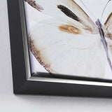 BIZZOTTO Quadro Stampa su Tela Dipinta a Mano Crown 82,5x82,5cm