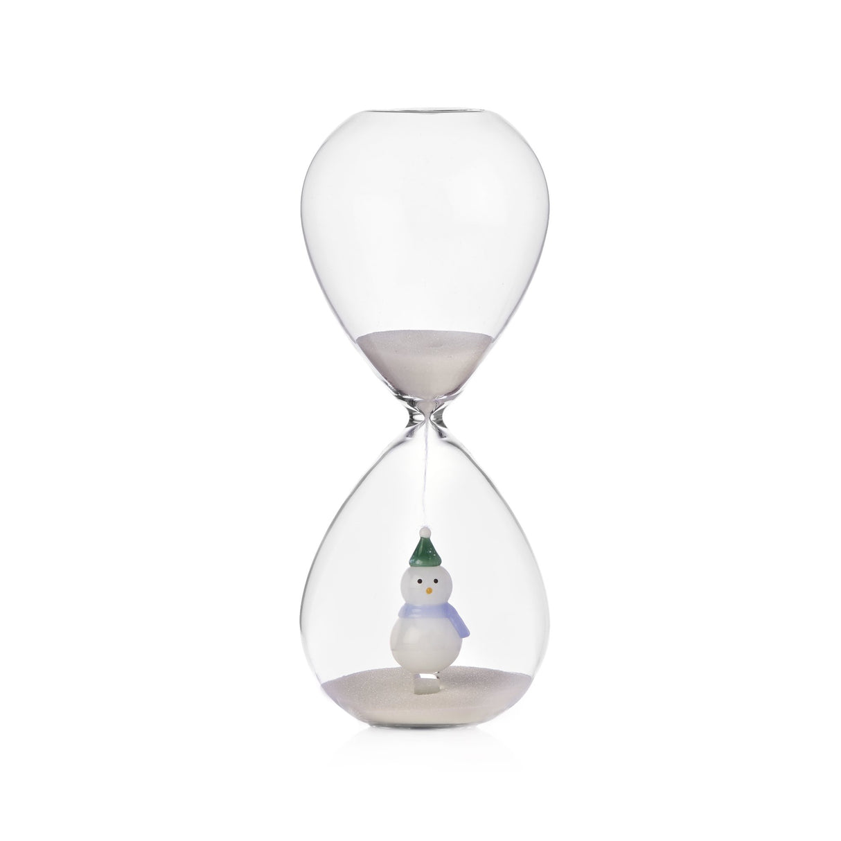 Clessidra Pupazzo di Neve Ichendorf in vetro borosilicato 20 cm