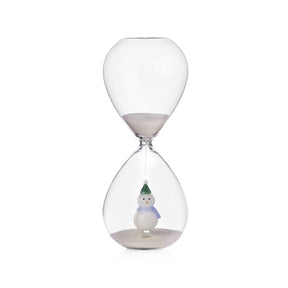 Clessidra Pupazzo di Neve Ichendorf in vetro borosilicato 20 cm