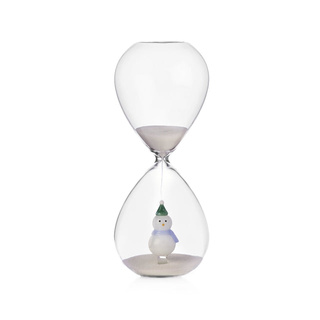 Clessidra Pupazzo di Neve Ichendorf in vetro borosilicato 20 cm