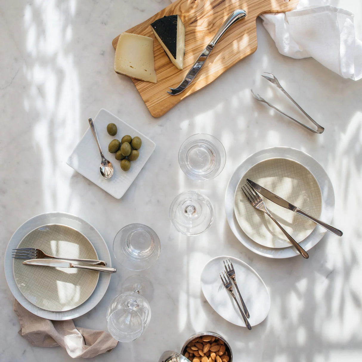 SAMBONET Taste Servizio Tavola Posate Set 36 Pezzi Acciaio Inox