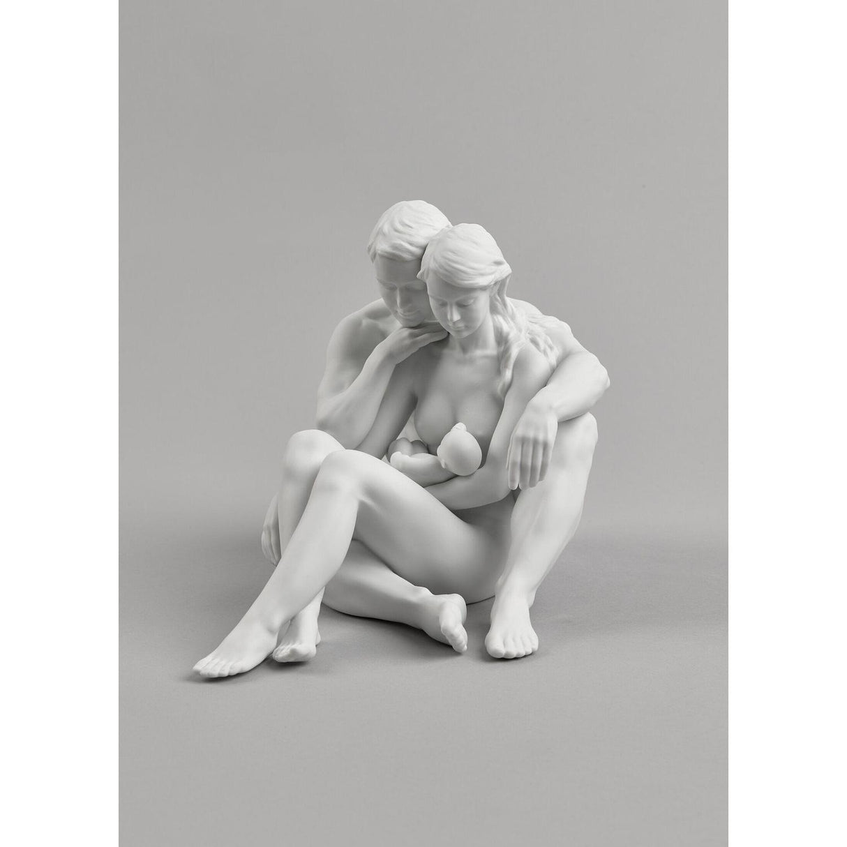 LLADRO' - Porcelain Figure Statue Family The Essence of Life 23cm Porcelain