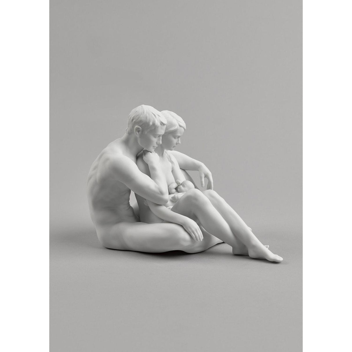 LLADRO' - Porcelain Figure Statue Family The Essence of Life 23cm Porcelain