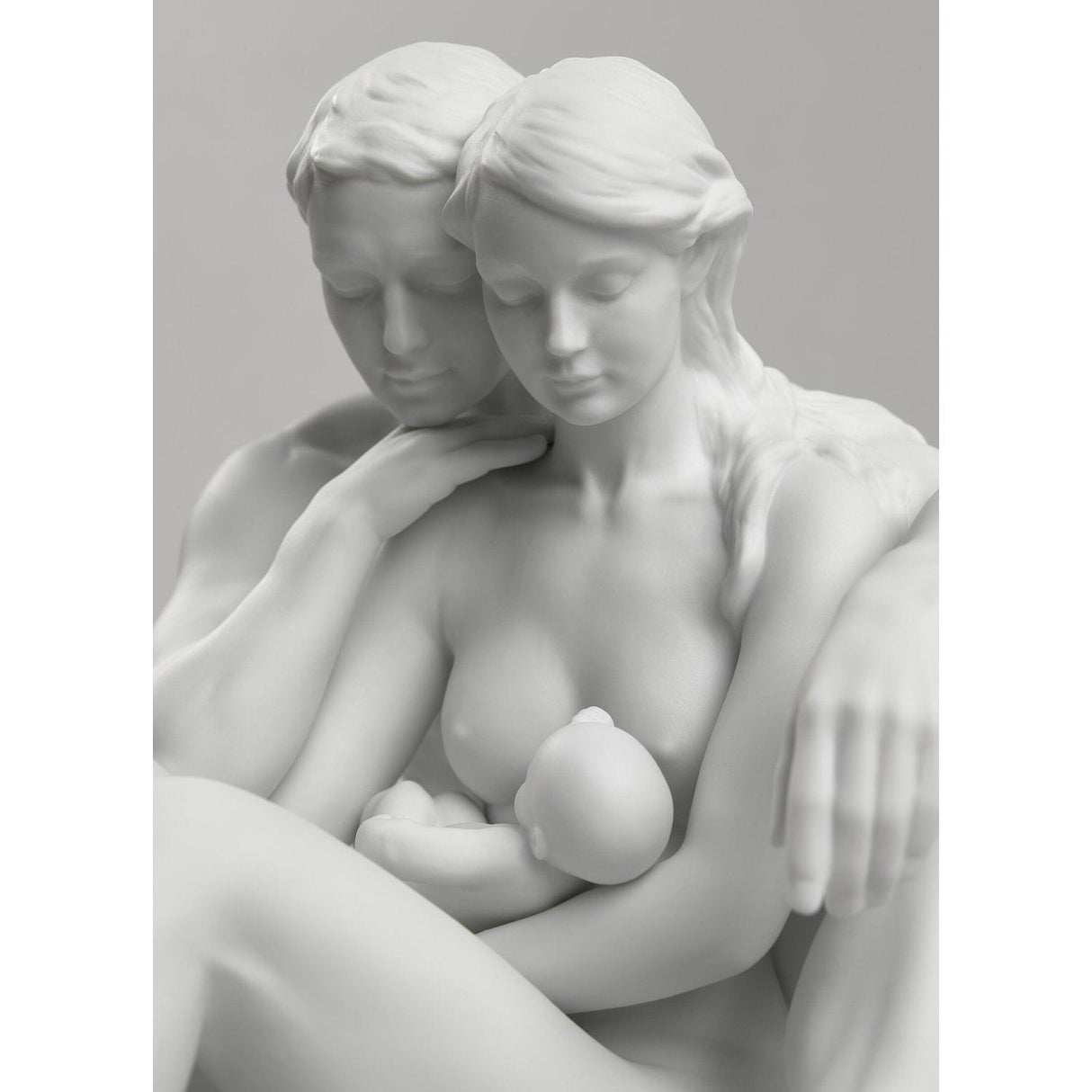 LLADRO' - Porcelain Figure Statue Family The Essence of Life 23cm Porcelain