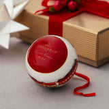 VILLEROY & BOCH Annual Christmas Edition 2025 Pallina di Natale 6,5x8cm Porcellana
