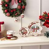 VILLEROY & BOCH Annual Christmas Edition 2025 Pallina di Natale 6,5x8cm Porcellana