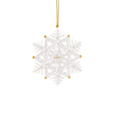 VILLEROY & BOCH Christmas Classics Edizione 2025 Addobbo Fiocco di Neve 9x10,5cm Porcellana