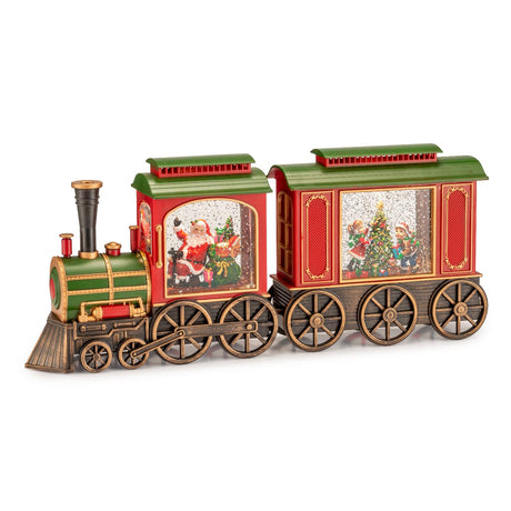 Treno di Natale Polar Express Palais Royal con luci LED 48x20 cm