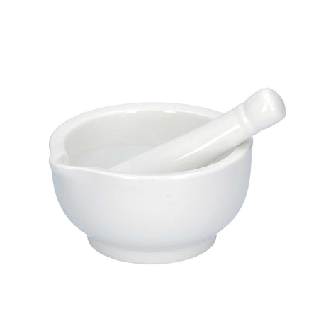 Mortaio con pestello La Porcellana Bianca in porcellana bianca 11,5 cm