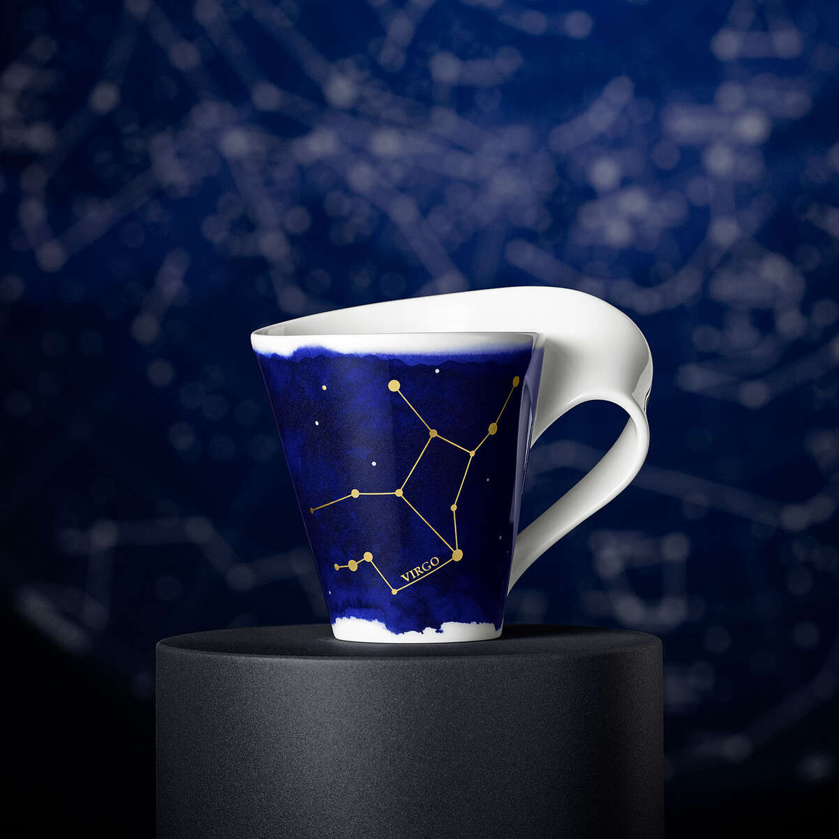 VILLEROY & BOCH NewWave Tazza Mug con Manico Zodiaco Vergine 240ml Porcellana