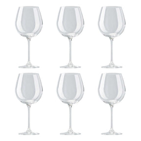 Calice vino rosso Borgogna Rosenthal in cristallo trasparente 630 ml