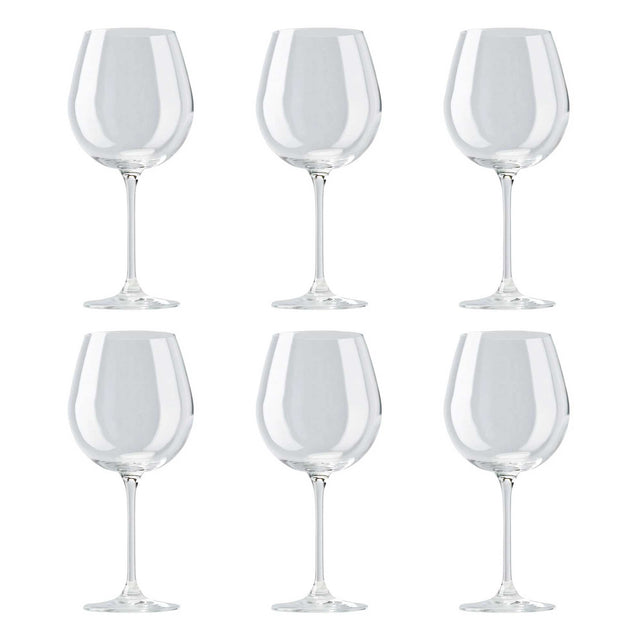 Calice vino rosso Borgogna Rosenthal in cristallo trasparente 630 ml