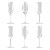 ROSENTHAL DiVino Calice Flute Champagne Set 6 Pezzi 220ml Cristallo