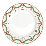 EASY LIFE Magie de Noel Servizio Tavola Piatti Natalizi Set 18 Pezzi Porcellana