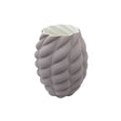 Vaso 3D Forme Palais Royal in porcellana bianca 32 cm design moderno