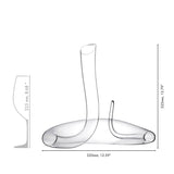 RIEDEL Mamba Decanter 1500ml Handmade Crystal 1950/19