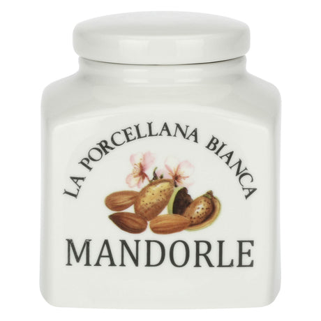 Barattolo per mandorle La Porcellana Bianca in porcellana 9,5 cm