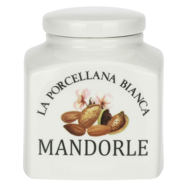 Barattolo per mandorle La Porcellana Bianca in porcellana 9,5 cm