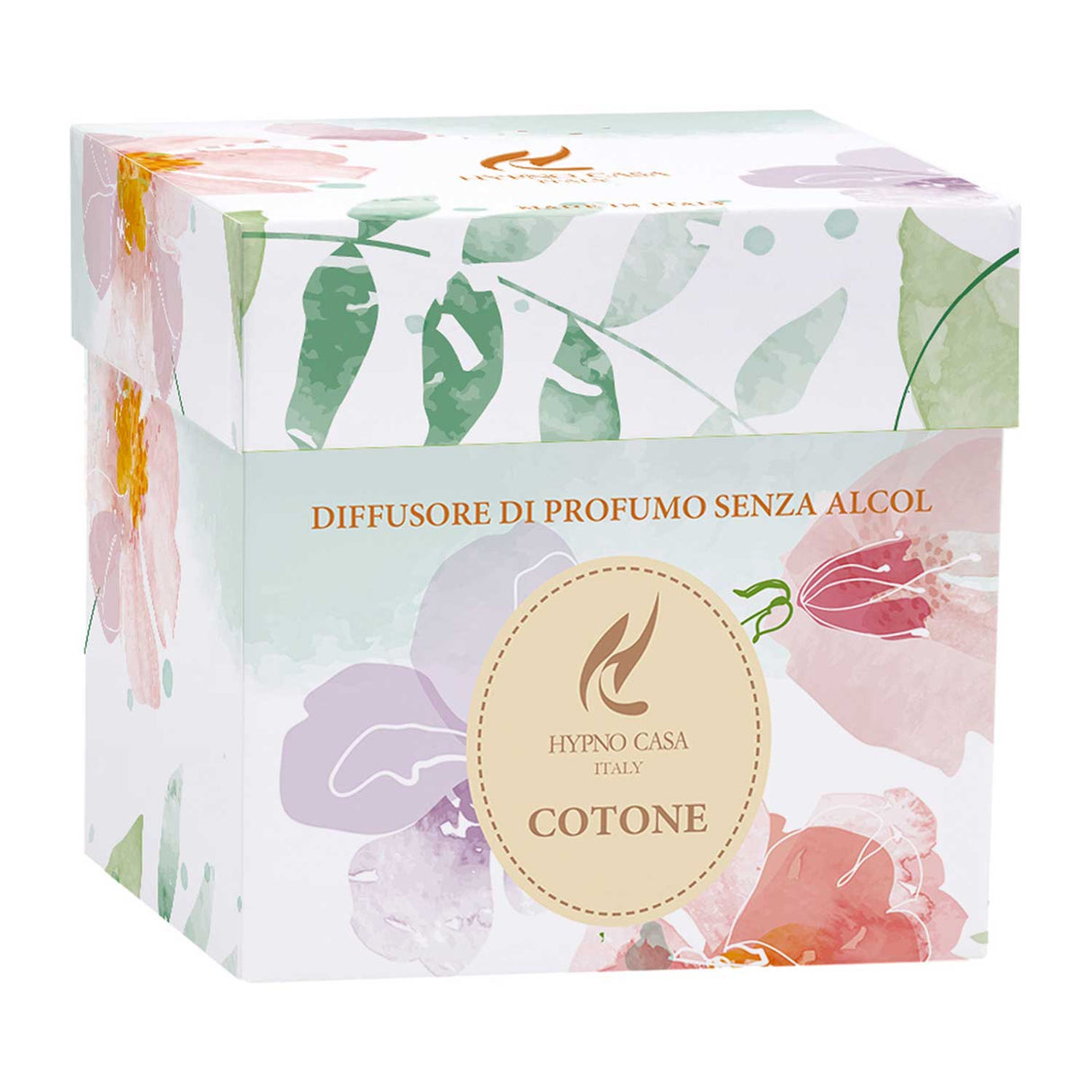 HYPNO CASA Diffusore a Bastoncini con Fiore 30ml Cotone
