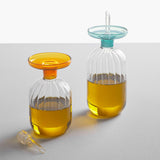 ICHENDORF Lotus Oliera Alta Bassa 250ml Vetro Borosilicato
