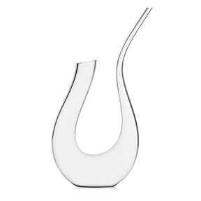 Decanter Leda Ichendorf in cristallo trasparente soffiato a bocca 42 cm