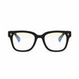 Occhiali da lettura Giovanni Okkia montatura soft touch nera filtro luce blu
