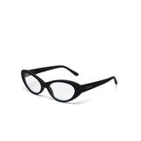 OKKIA Lina Small Cat Eye Occhiali da Lettura Donna Nero +1.50